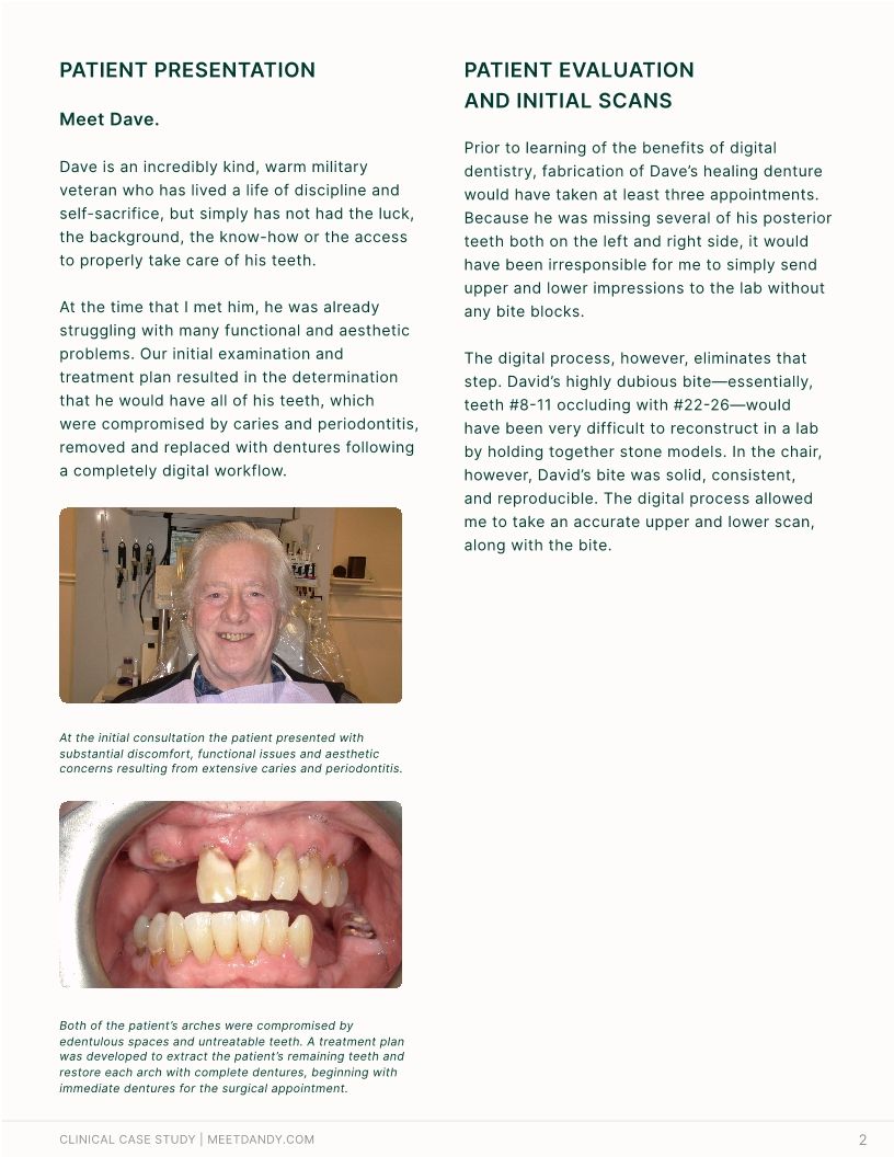 2-Appt Denture Protocol