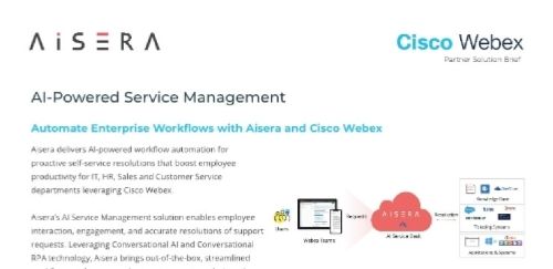 AI Service Management for Cisco Webex