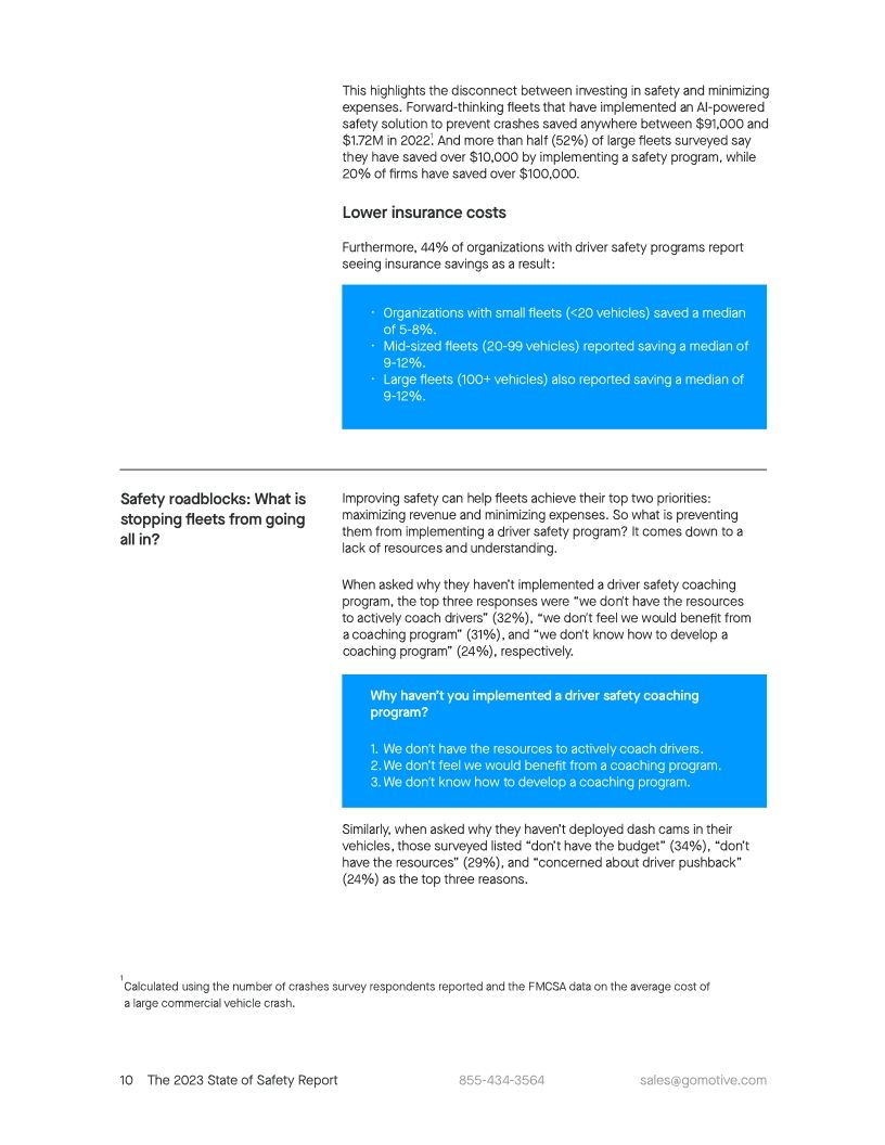 2023 State of Safety Report