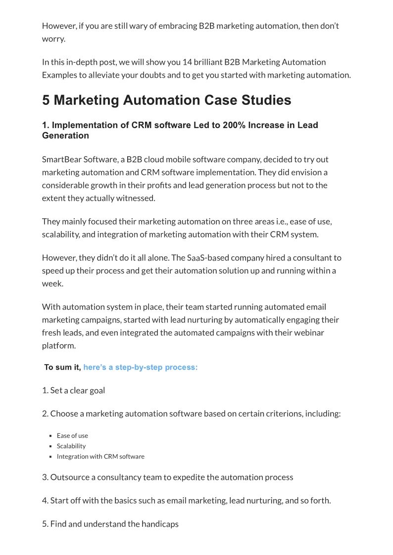 5 B2B Marketing Automation Case Study - External