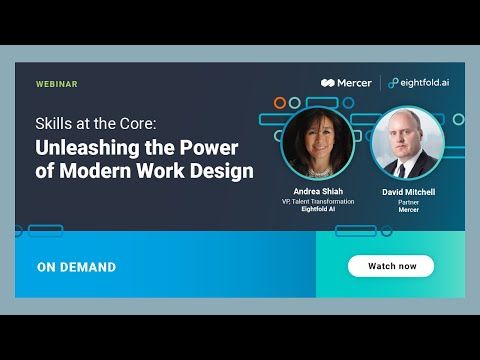 Skills at the core: Unleashing the power of modern work design