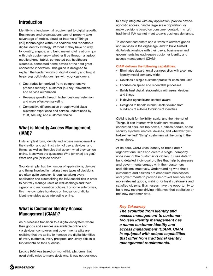 The Guide to Trusted Digital Relationships with CIAM