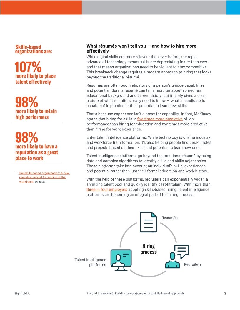 Beyond the résumé: Building a workforce with a skills-based approach