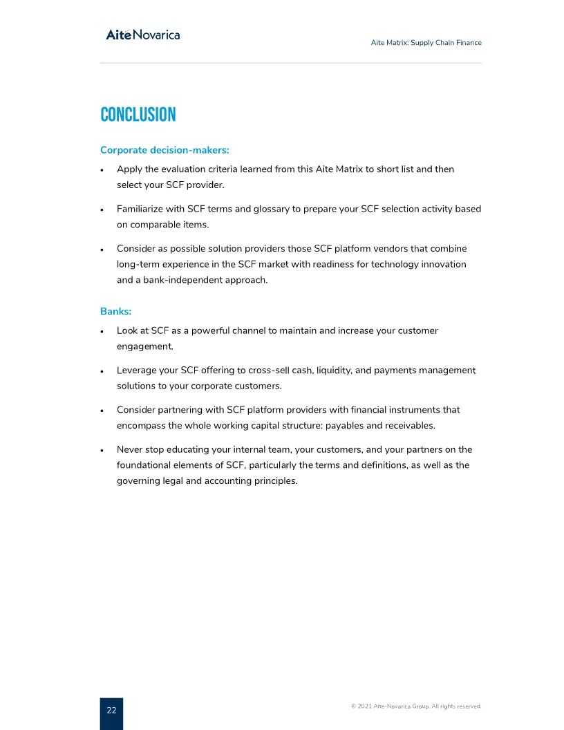 SAP Taulia named a best-in-class vendor for Supply Chain Finance by Aite Novarica Group