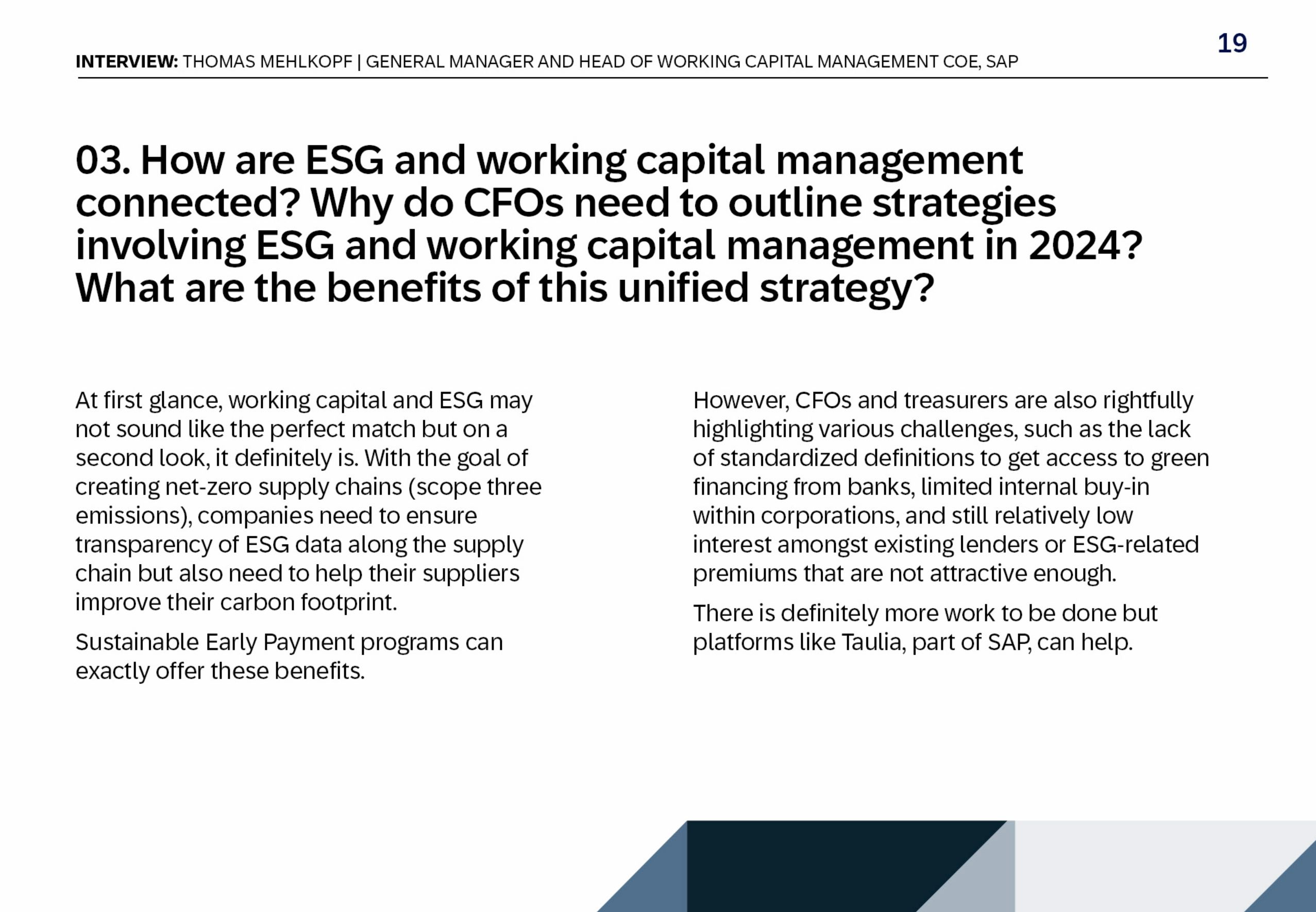 CFO Perspectives: Unlocking Insights Through Conversation