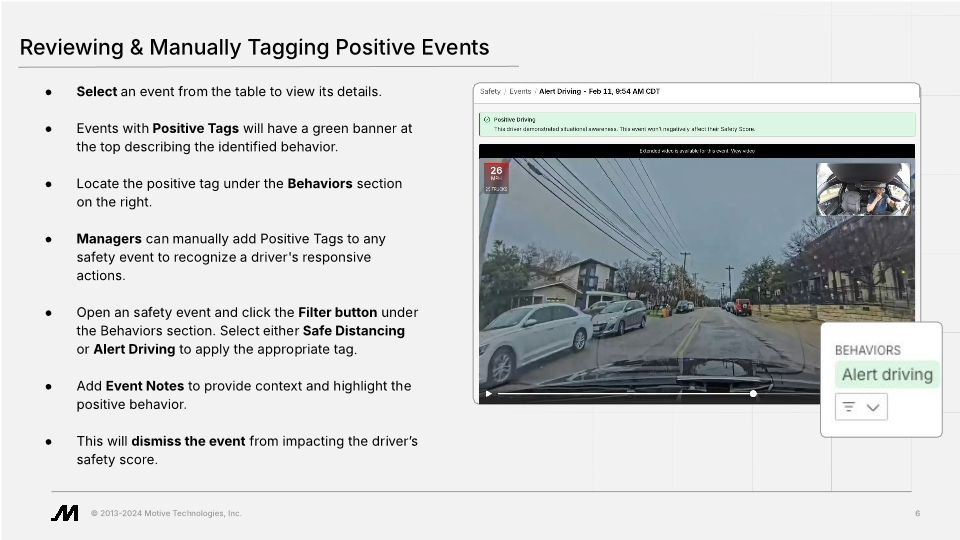 Positive Safety Tags (Slide Deck)