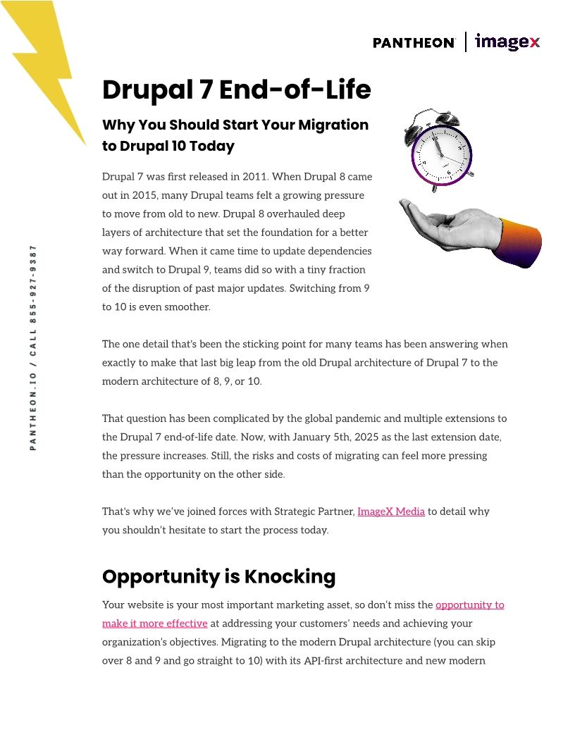 Facing Drupal 7 End-of-Life: A Guide to Secure Migration