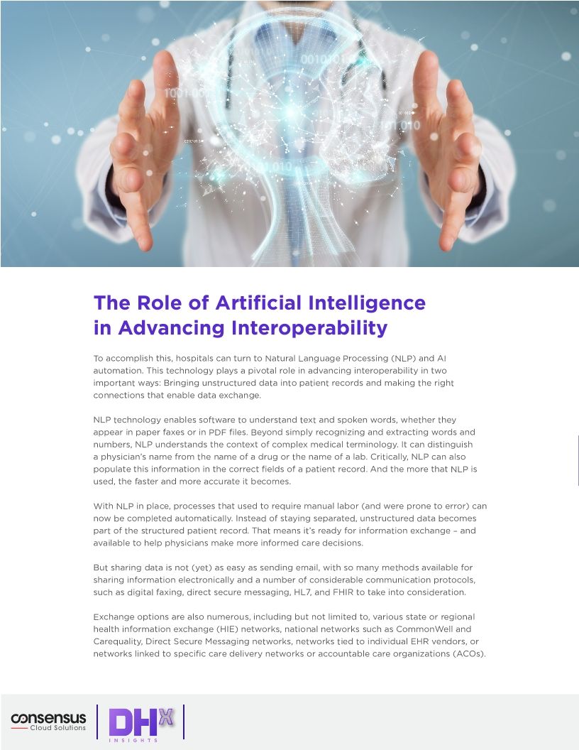 Healthcare Interoperability: Building an Intelligent Data Exchange Strategy for Hospitals and Care Providers
