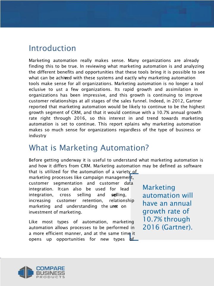 Marketing Automation 5Sep