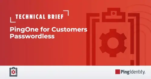 PingOne for Customers Passwordless