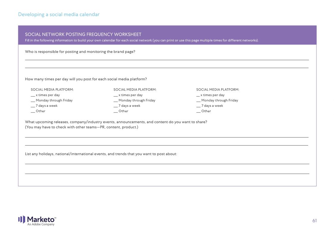 The Definitive Guide to Social Media Marketing Marketo
