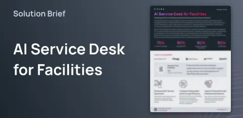 AI Service Desk for Facilities