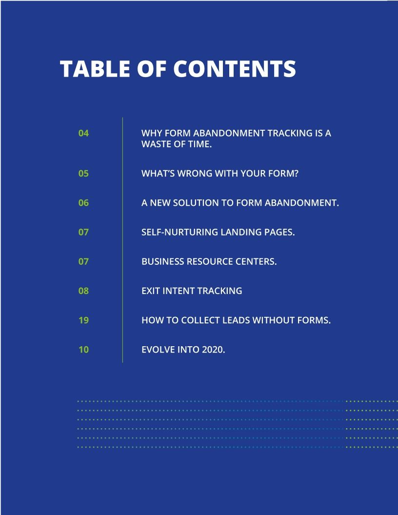 Form Abandonment Tracking Isn't Enough