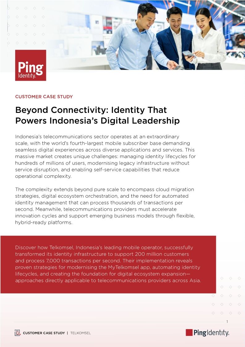 Beyond Connectivity: Identity That Powers Indonesia&rsquo;s Digital Leadership