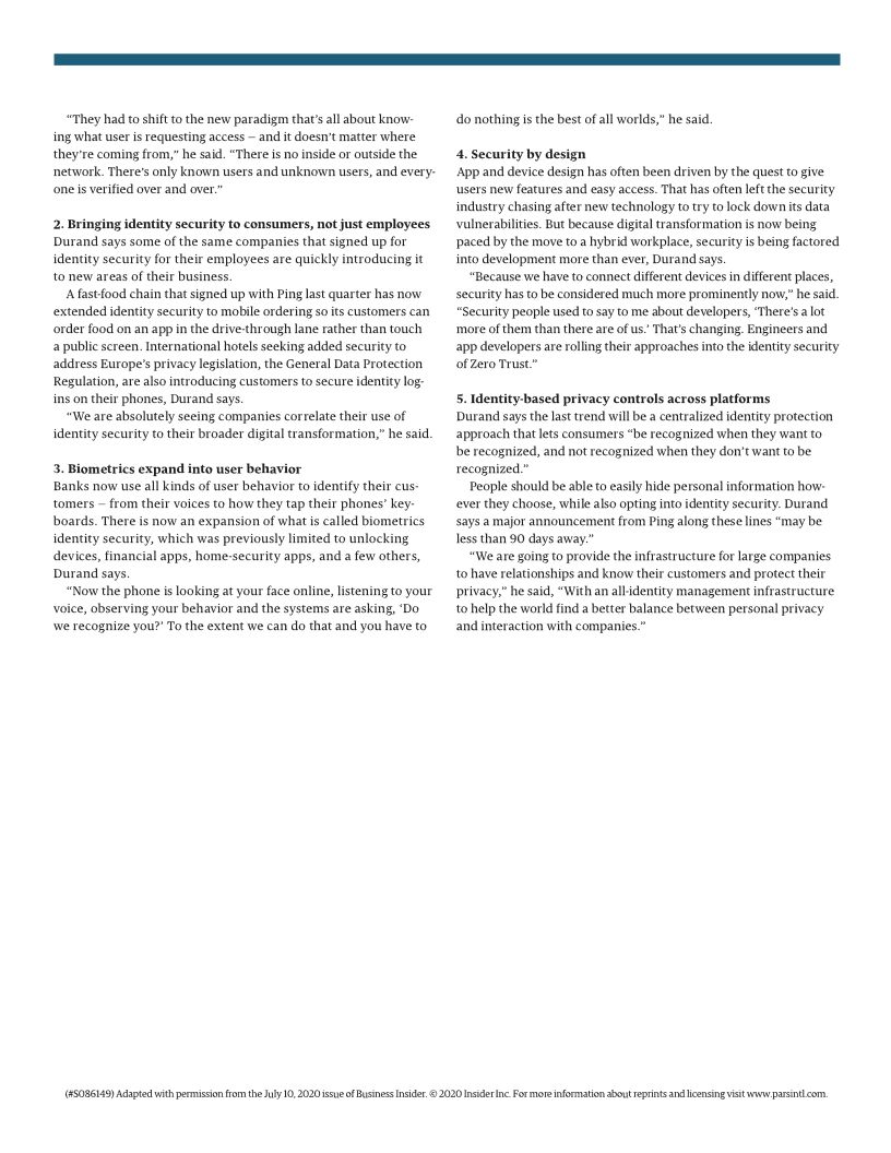 5 Emerging Identity Security Trends