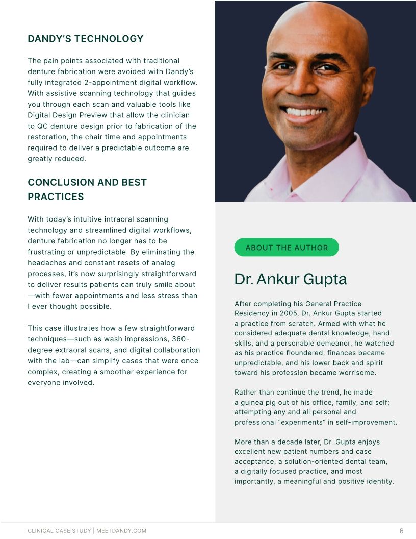 2-Appt Denture Protocol