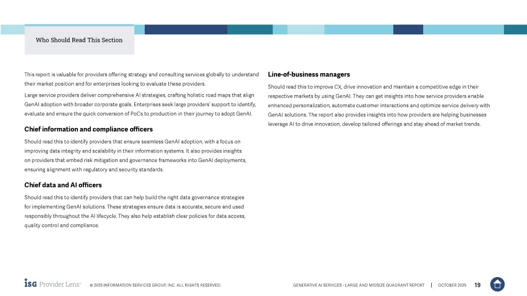 Persistent Systems Named a Leader in 2025 ISG Provider Lens&reg; Generative AI Services