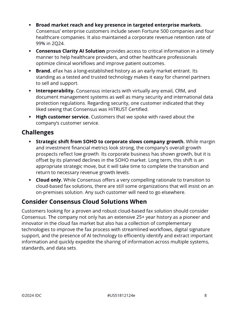IDC MarketScape 2024 - Digital Fax Report