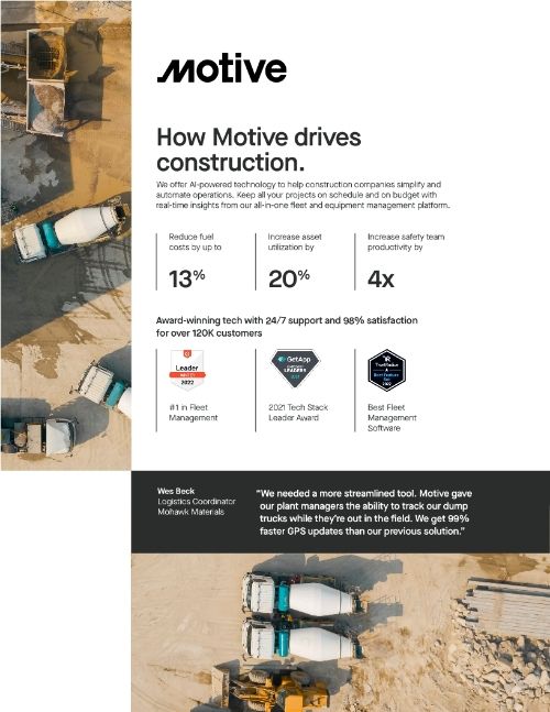 Construction Solutions Overview