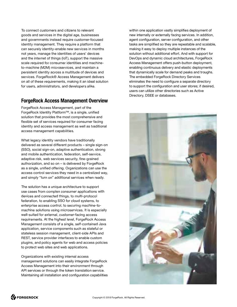 Access Management Product Overview