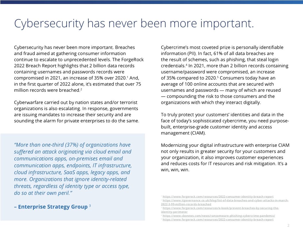 How Customer Identity Protects Against Breaches and Fraud