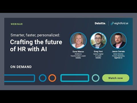 Smarter, faster, personalized: Crafting the future of HR with AI