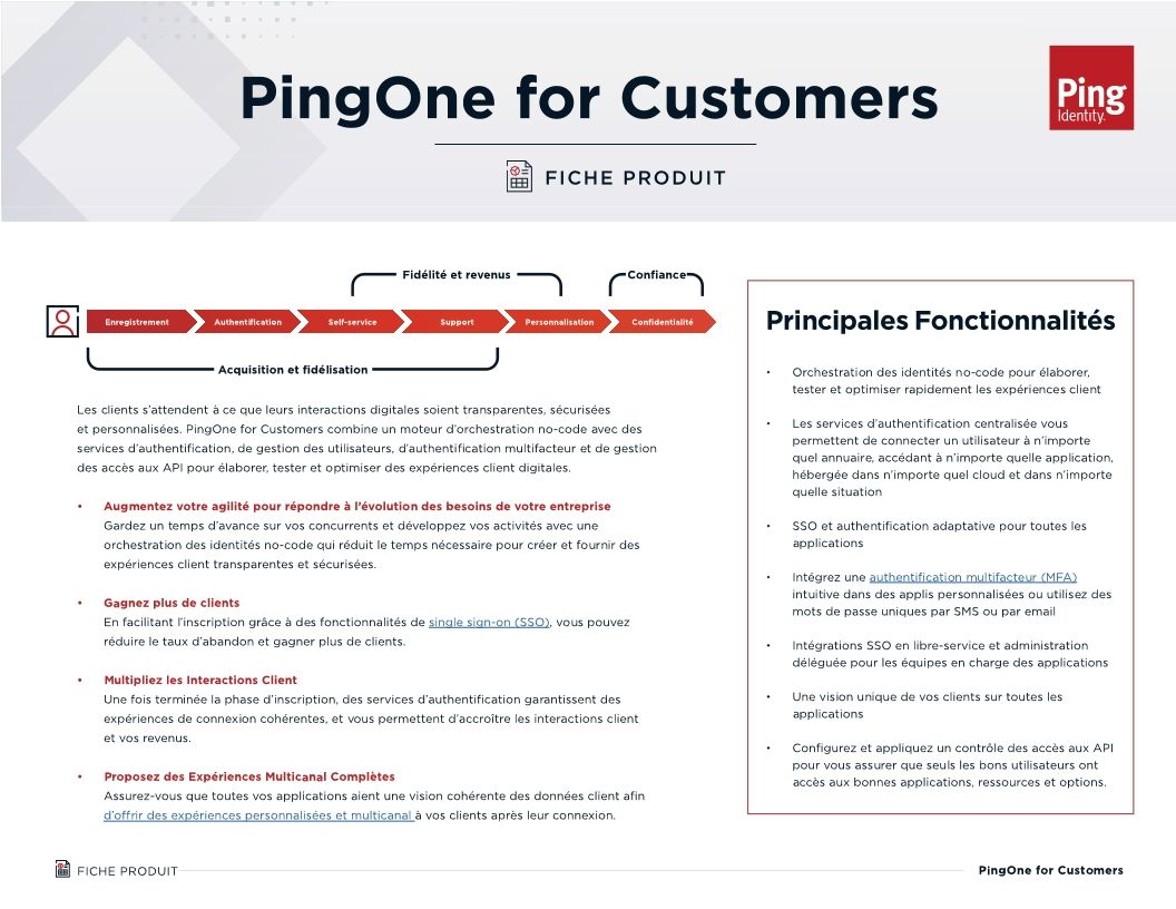 PingOne for Customers