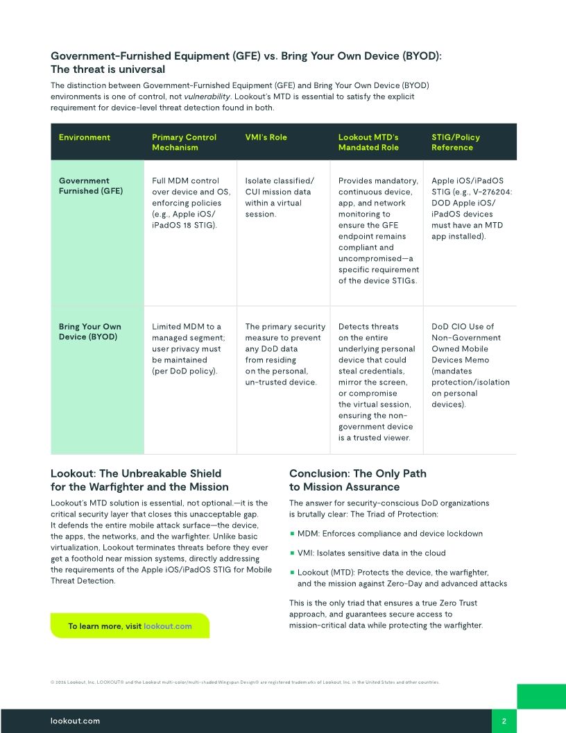 Virtual Mobile Infrastructure (VMI) Does Not Protect the Device. Period.