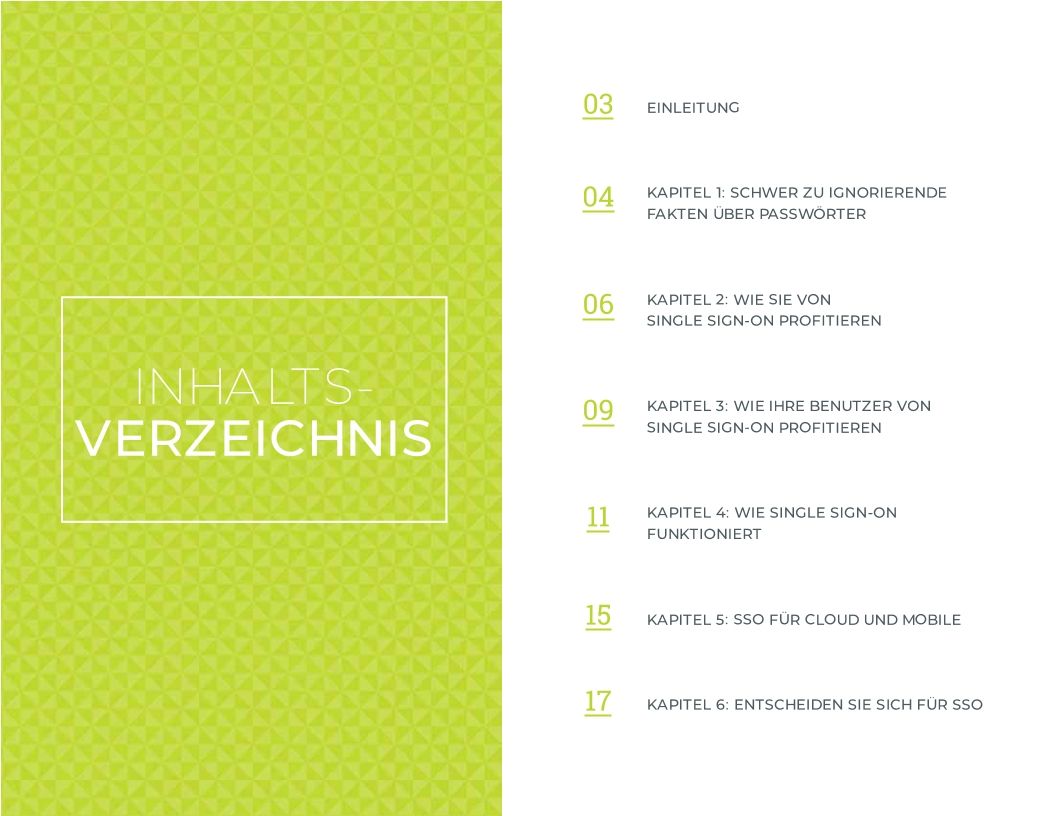 Leitfaden zu Single Sign-On