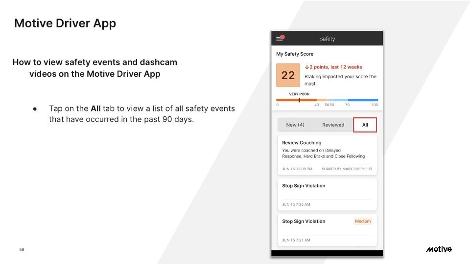 Motive Driver App - Cx Onboarding