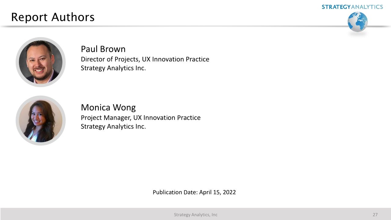 Strategy Analytics AI Dash Cam Benchmarking Report