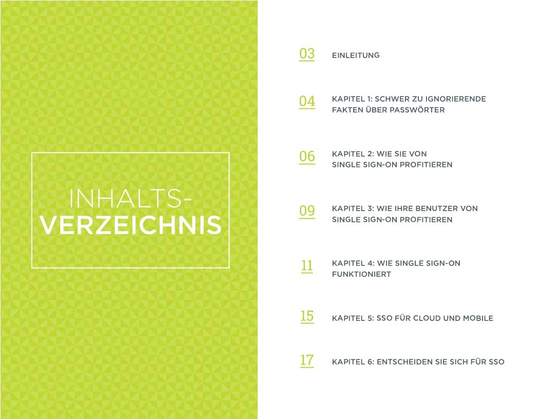 Leitfaden zu Single Sign-On