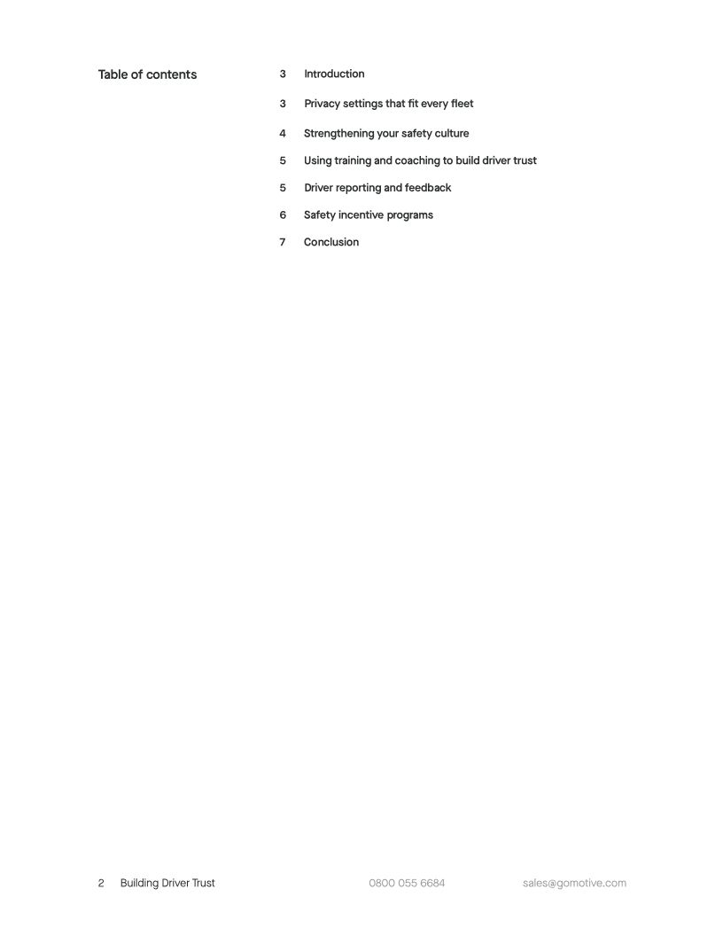 UK Building Driver Trust