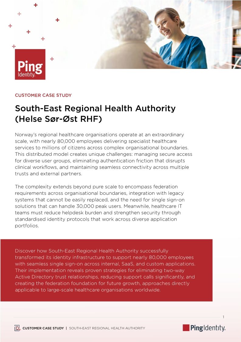 South‐East Regional Health Authority | Customer Case Study