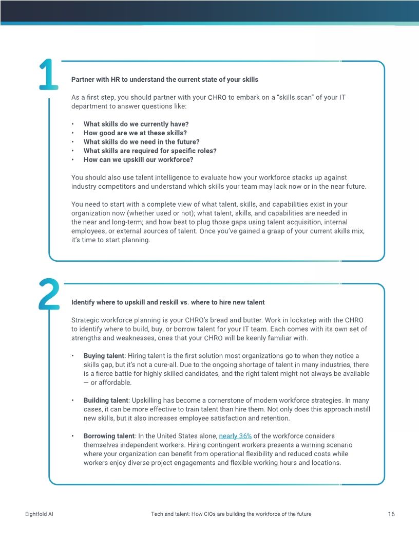 Tech and talent: How CIOs are building the workforce of the future