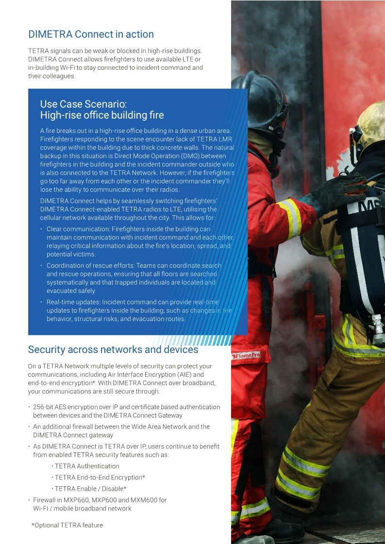 Solution guide for DIMETRA X Core end users - Fire