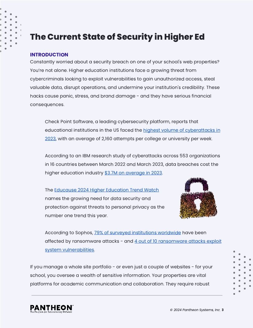 Secure Your Online Campus