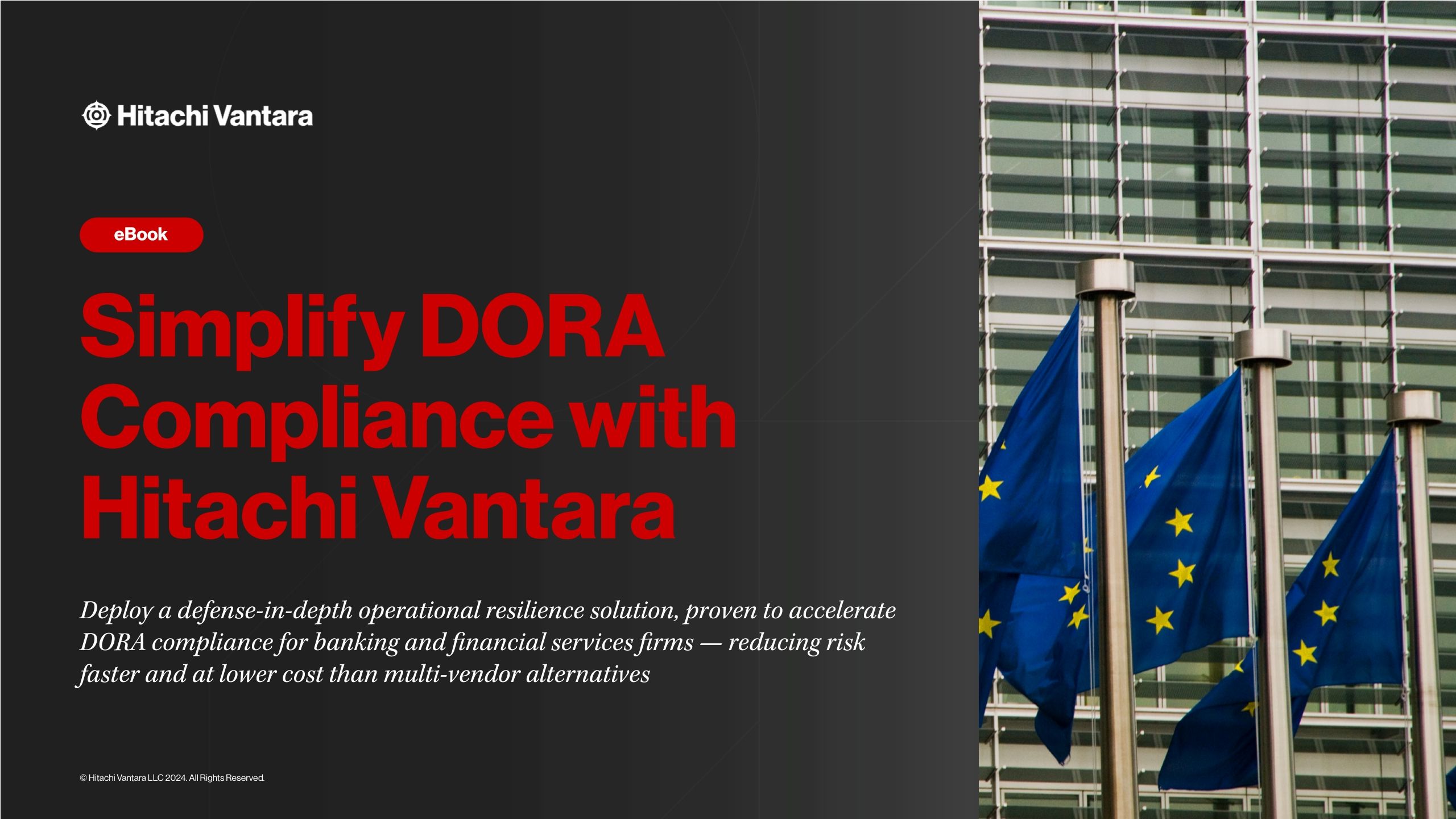 Simplify DORA Compliance with Hitachi Vantara