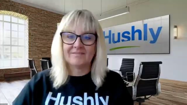 How We Drink Our Own Champagne (use ABM Campaign Landing Pages) at Hushly