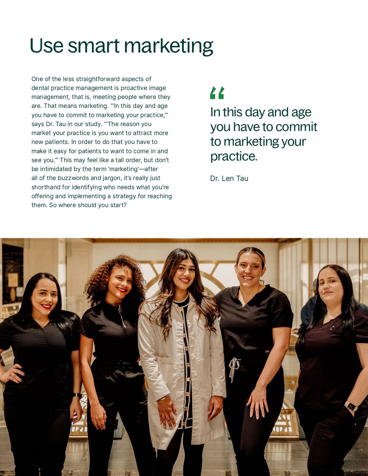Successful dental practice management guide
