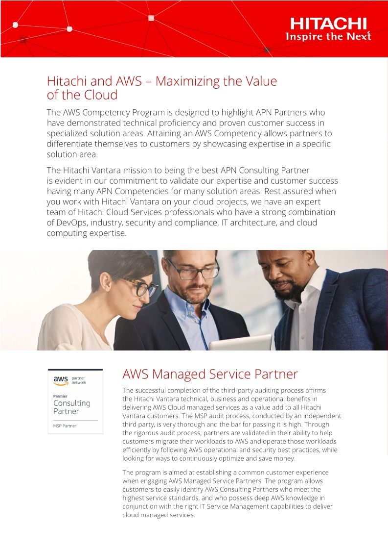 AWS Competencies and Designations