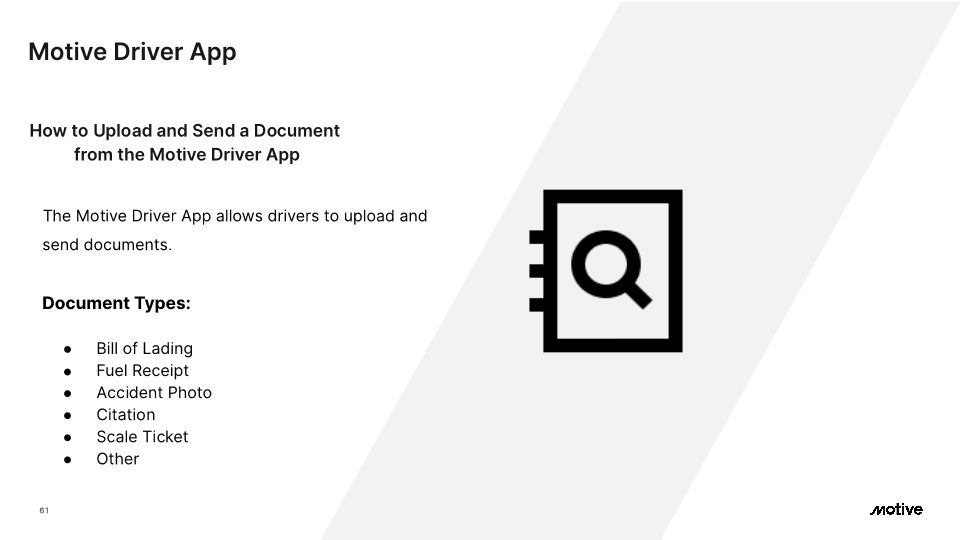 Motive Driver App - Cx Onboarding