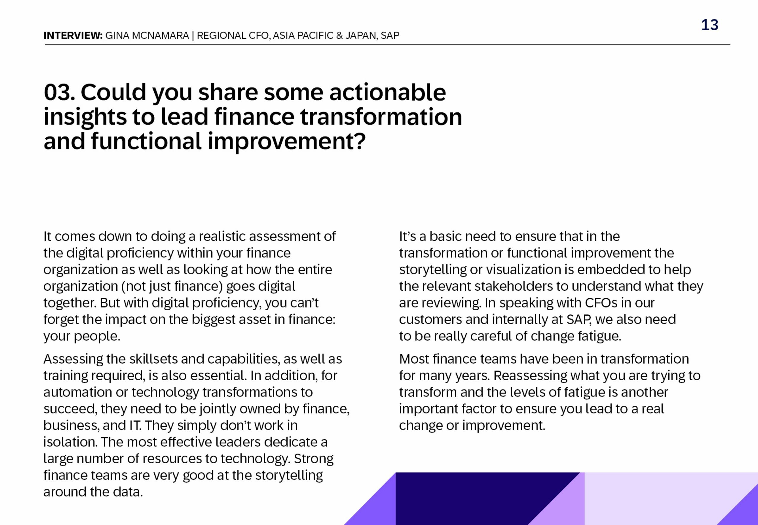 CFO Perspectives: Unlocking Insights Through Conversation