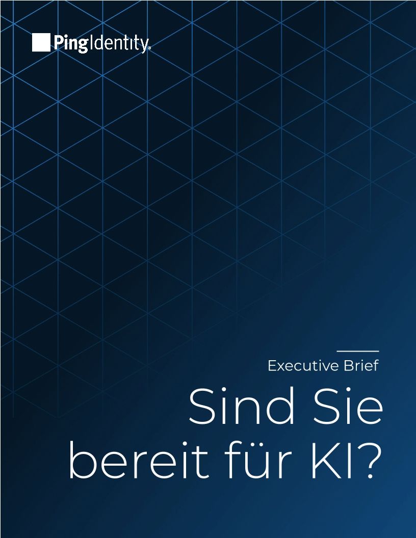 Sind Sie bereit f&uuml;r KI?