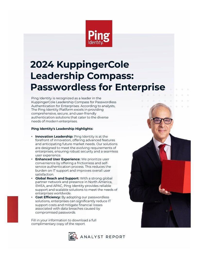 2024 KuppingerCole Leadership Compass: Passwordless Authentication for Enterprises