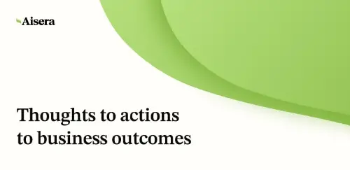 The Evolution of Conversational AI to Agentic AI: Thoughts to Actions to Business Outcomes
