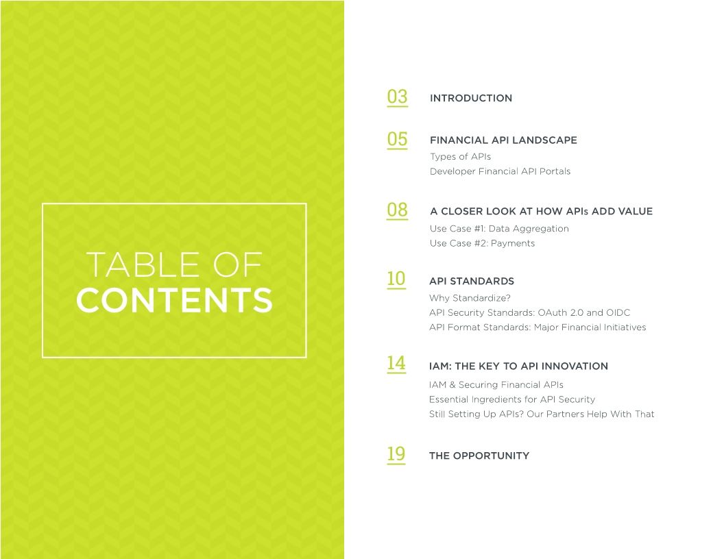 Enabling Financial API Innovation