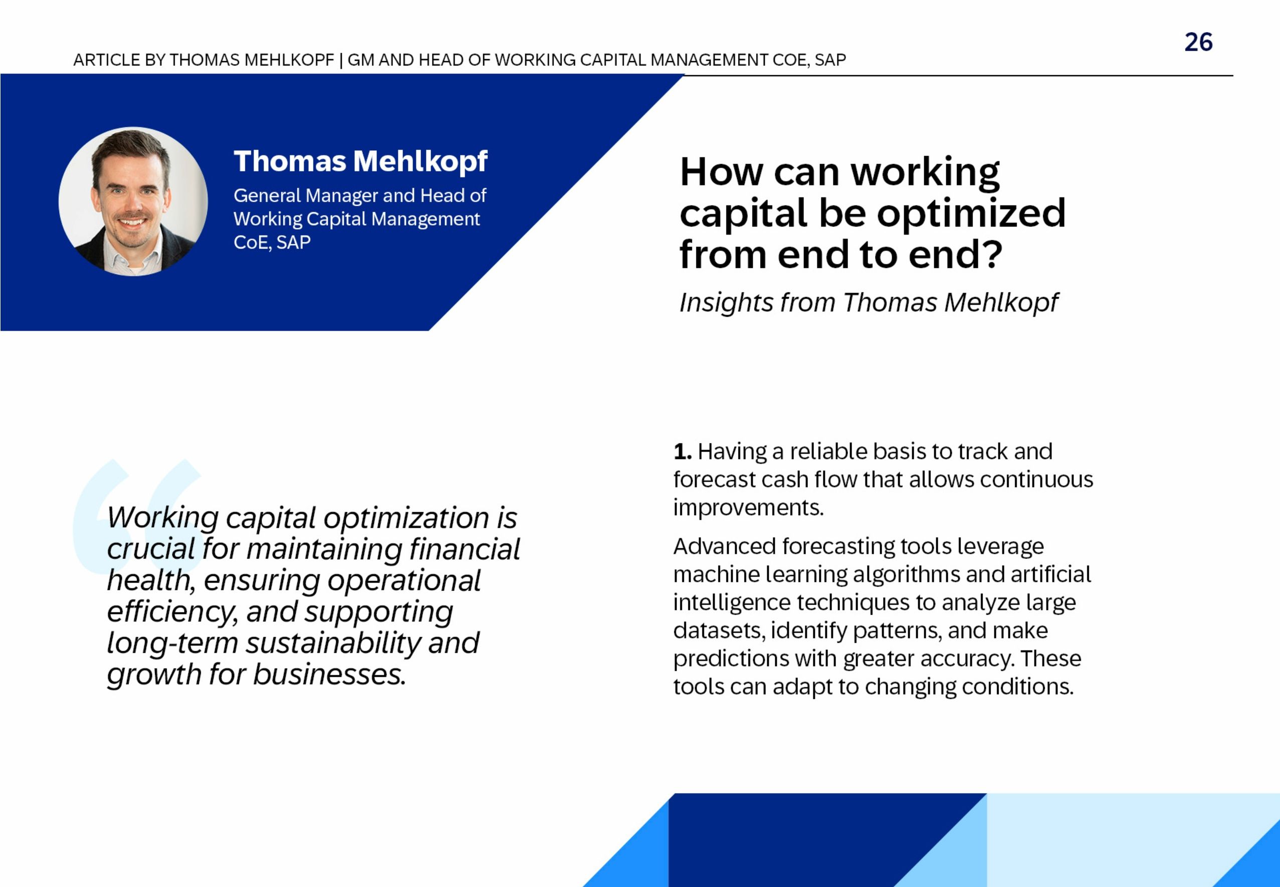 CFO Perspectives: Unlocking Insights Through Conversation