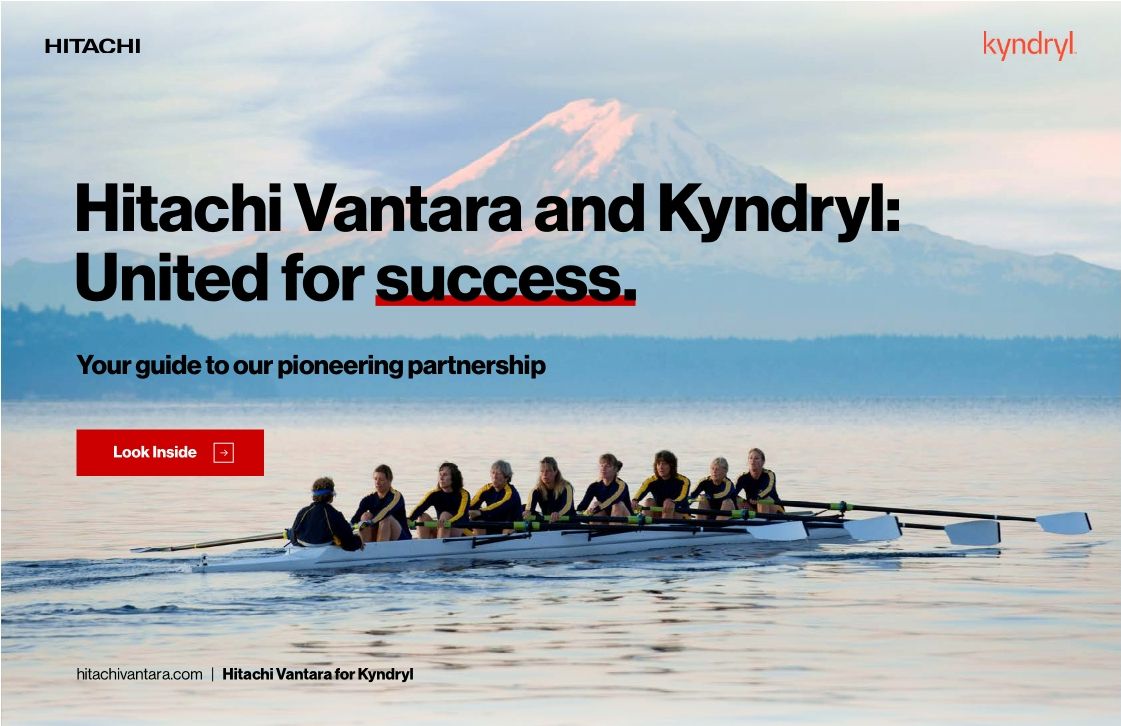 Hitachi Vantara and Kyndryl: United for success.