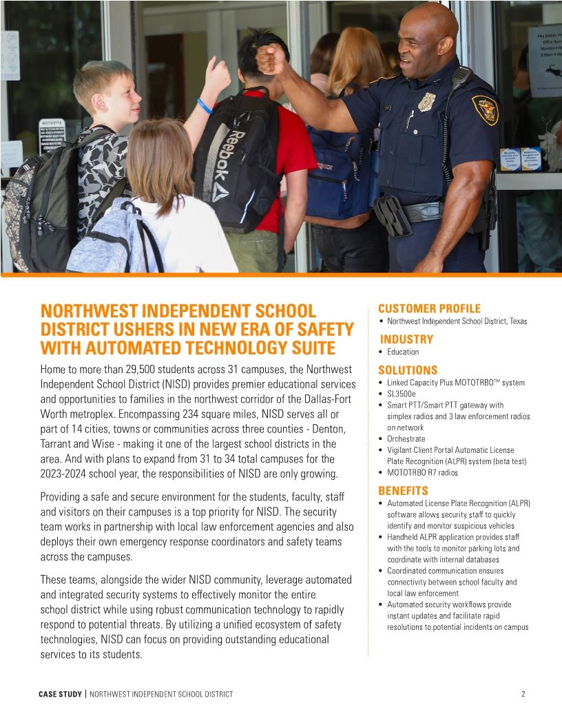 Northwest Independent Schools Case Study